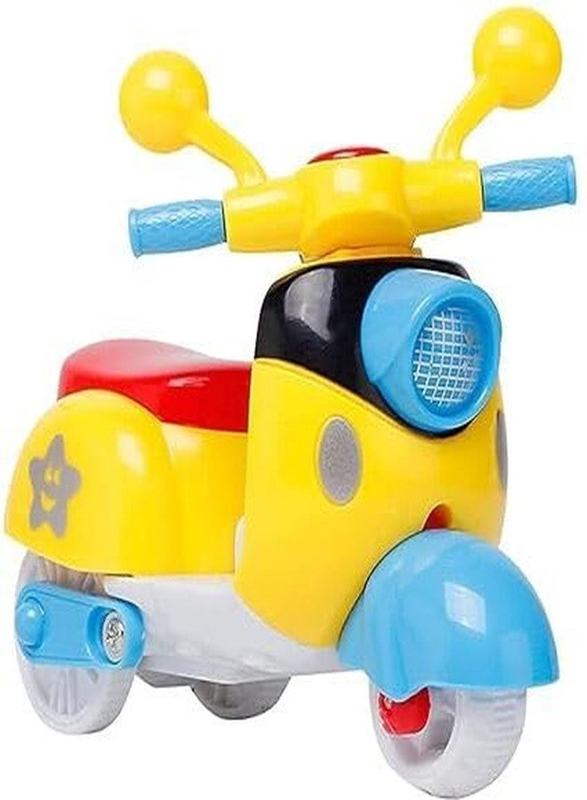 مجموعة HDA GROUP HELICOPTE-SCOOTER-COMBO-02 - لعبة مركبة بتصميم واقعي للأطفال من عمر 3 سنوات فما فوق للعب في الأماكن المغلقة والمفتوحة | لعبة آمنة ومتينة لأقصى درجات المتعة (متعددة الألوان) - Image 3